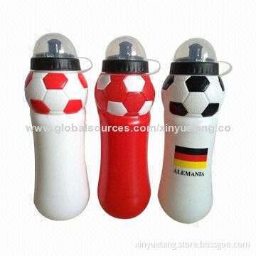 Recycled Customized Plastic Sports Water Bottles with Logo Printed, FDA, SGS, LFGB Marks